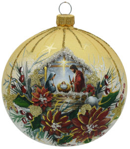 Glass Christmas Ornament