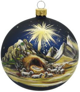 Glass Christmas Ornament