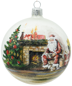 Glass Christmas Ornament