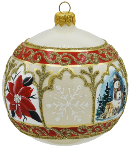 Glass Christmas Ornament